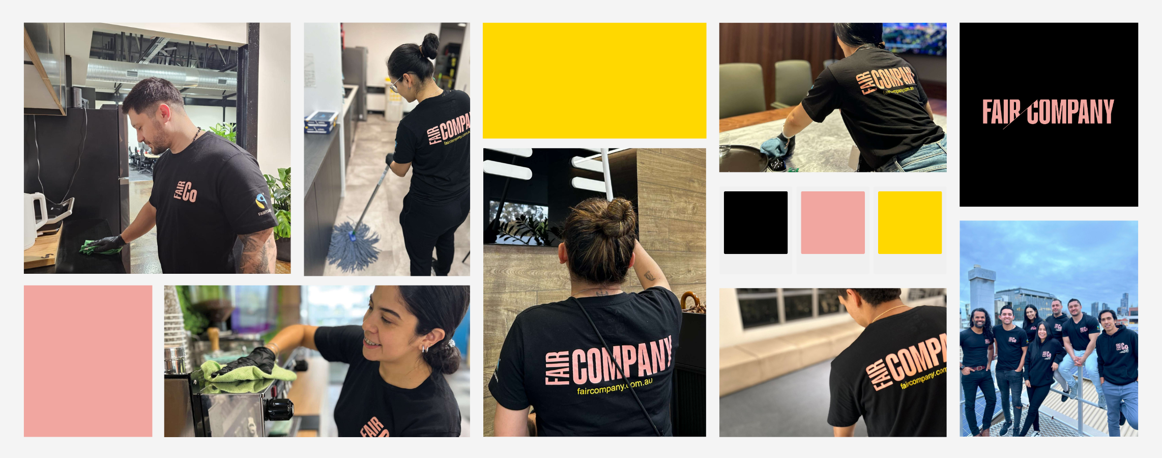 Fair Company cleaning team delivering ethical commercial cleaning services across offices and workplaces