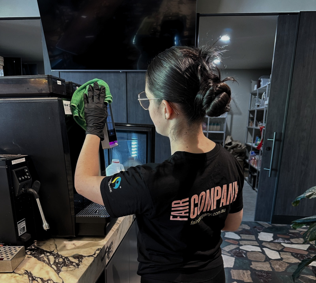 Hospitality venue cleaning staff servicing pubs, hotels and hospitality spaces in Brisbane, Melbourne and Sydney